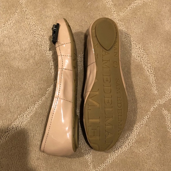 Sam Edelman Embellished Nude Flats - Picture 3 of 7